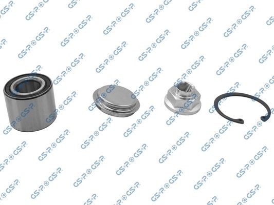 GSP GK6642: Kit de roulement de roue Essieu arrière gauche, Essieu arrière droit