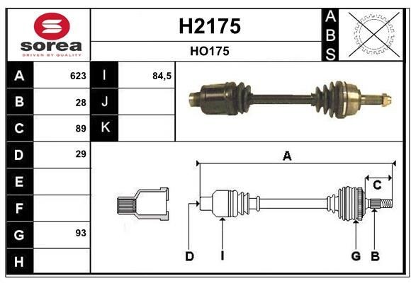 SNRA H2175: Planetara 623mm