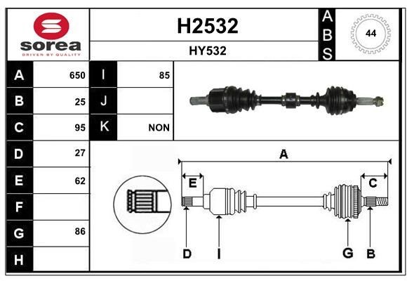 SNRA H2532: Planetara 650mm