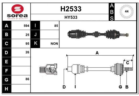 SNRA H2533: Planetara 594mm