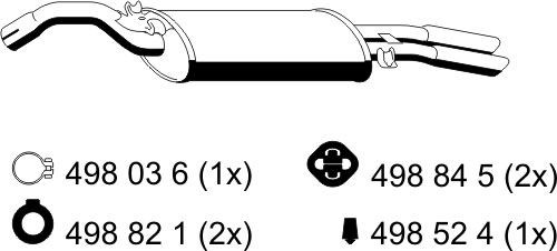ERNST 122139: Lõppsummuti 1120mm