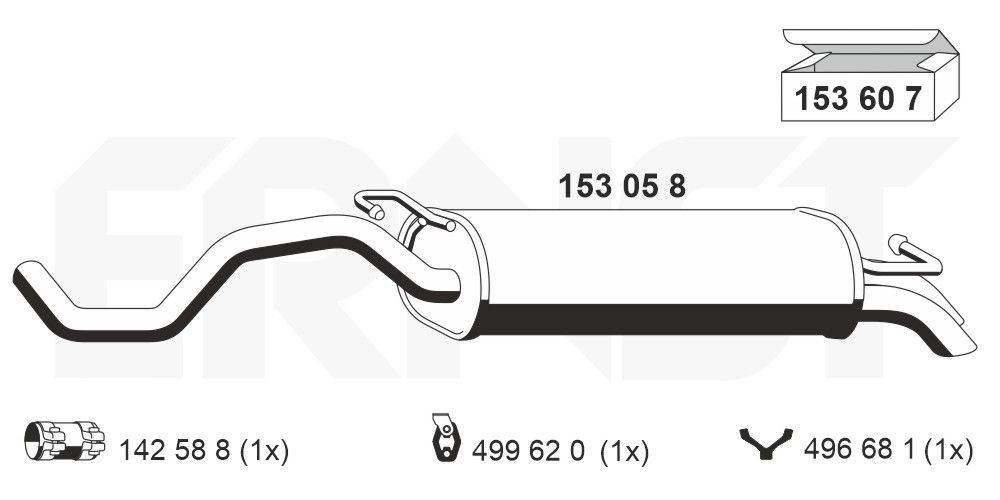 ERNST 153058: Lõppsummuti 1260mm