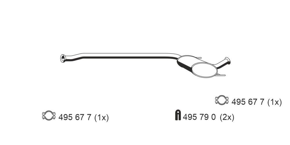 ERNST 525046: Kesksummuti 1280mm