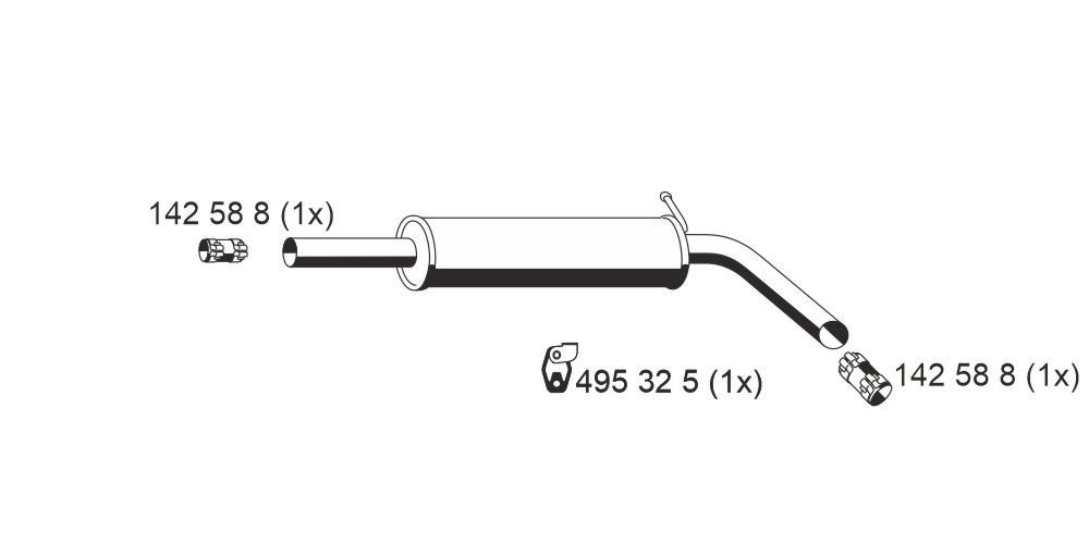 ERNST 645034: Kesksummuti 870mm
