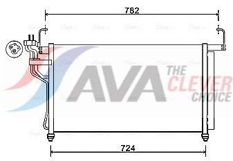 AVA COOLING SYSTEMS HY5315D: Condensator, climatizare ** CLEVER FIT ** cu uscator