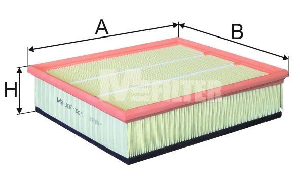 MFILTER K 378/1: Õhufilter