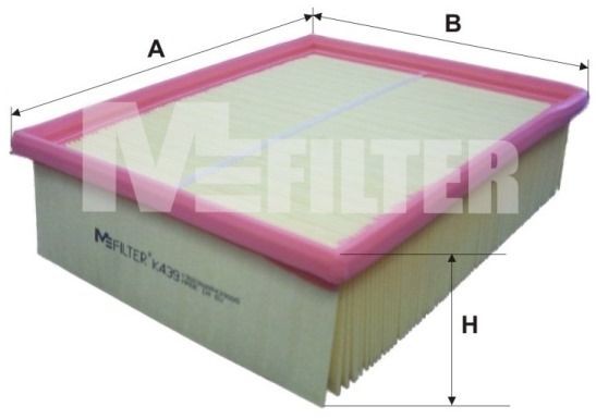 MFILTER K 439: Gaisa filtrs
