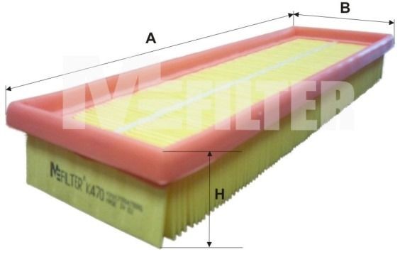 MFILTER K 470: Filtre à air