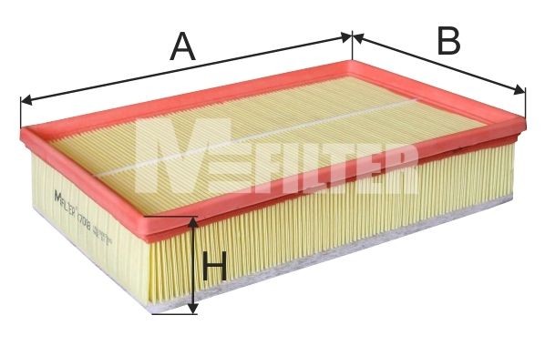 MFILTER K 7008: Filtru aer