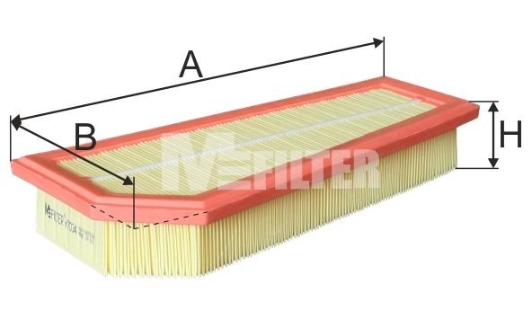 MFILTER K 7034: Filtru aer