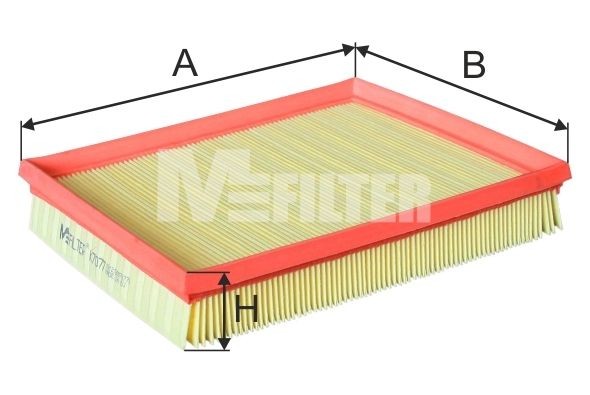 MFILTER K 7077: Gaisa filtrs