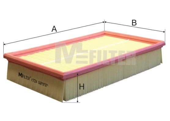 MFILTER K 724: Filtru aer