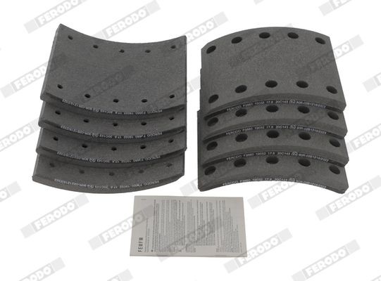 FERODO K19032.0-F3660: Set garnituri de frictiune, frana tambur PREMIER