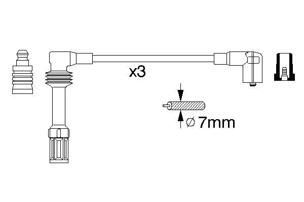 BOSCH 0 356 912 879: Süütesüsteemikomplekt