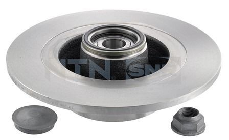 SNR KF155.108U: Piduriketas Ø: 290mm, täis, Ø: 290mm, koos kummlaagriga, koos laagriga