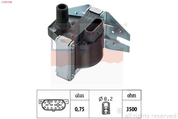 EPS KR.0536: Remondikomplekt, süütejagaja Made in Italy - OE Equivalent