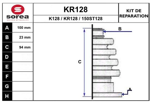 EAI KR128: Ansamblu burduf, articulatie planetara