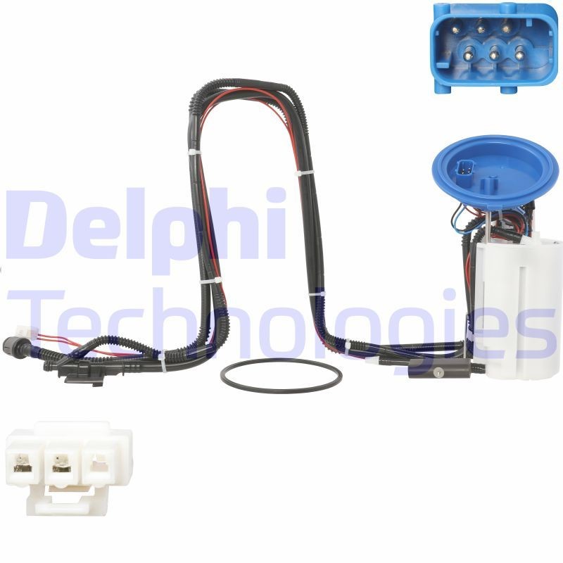 DELPHI KWP2591321: Veepump + hammasrihmakomplekt