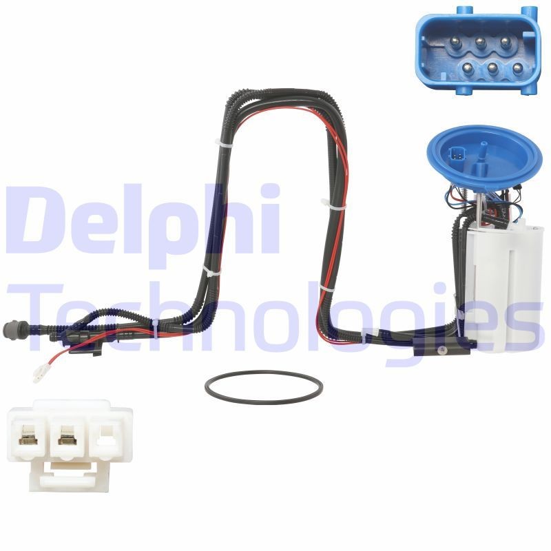 DELPHI KWP2610174: Veepump + hammasrihmakomplekt