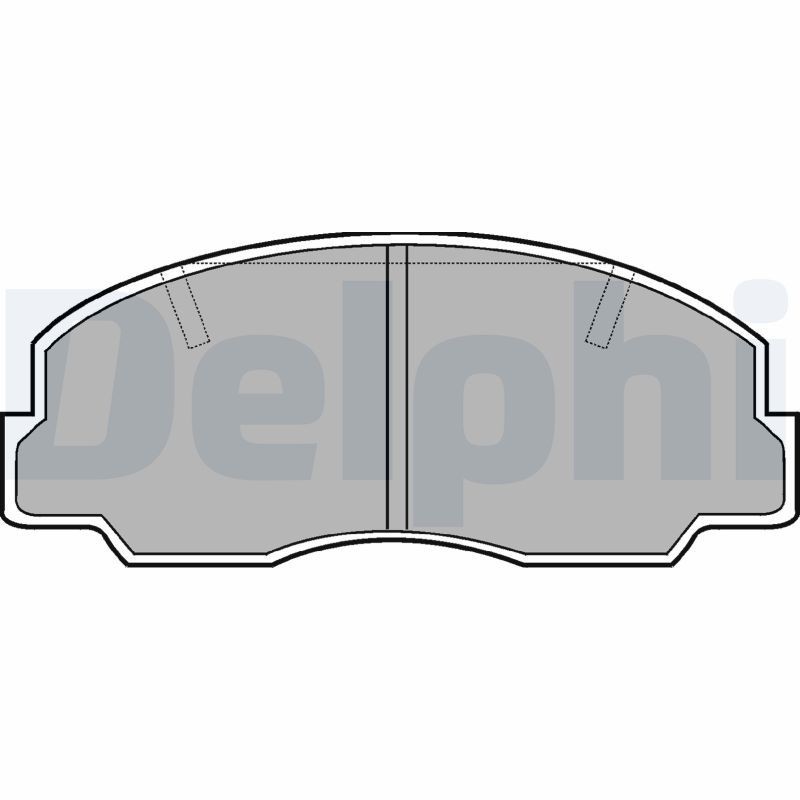 DELPHI LP375: Piduriklotsid ilma lisavarustuseta
