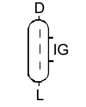 LUCAS ELECTRICAL LRA03895: Generaator 75A