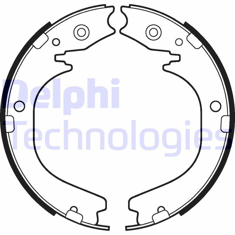 DELPHI LS2105: Set saboti frana