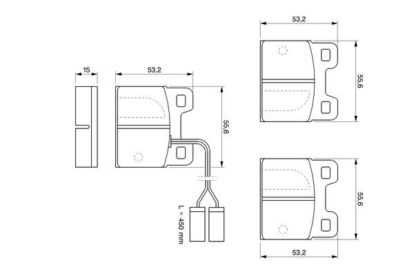 BOSCH 0 986 469 120: Bremžu kluči