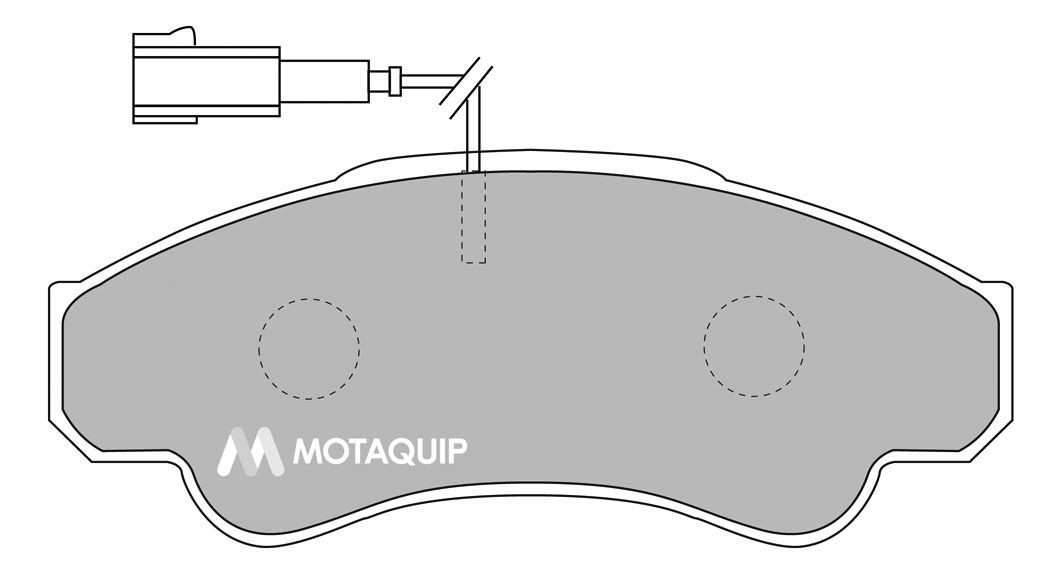 MOTAQUIP LVXL1034: Piduriklotsid koos poltidega