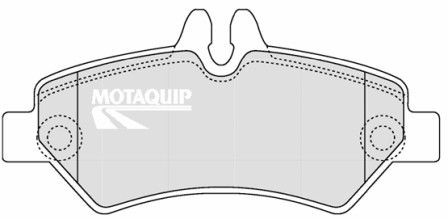 MOTAQUIP LVXL1312: Piduriklotsid koos poltidega