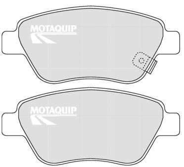 MOTAQUIP LVXL1320: Piduriklotsid koos poltidega