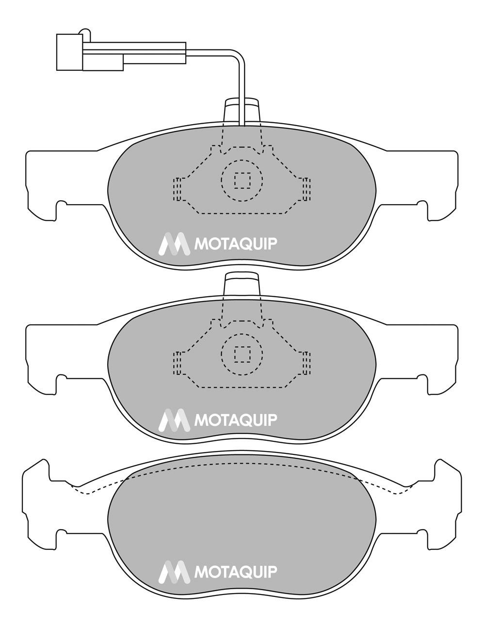 MOTAQUIP LVXL869: Piduriklotsid