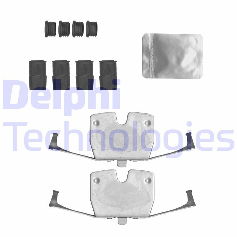 DELPHI LX0646: Lisakomplekt, ketaspiduriklotsid