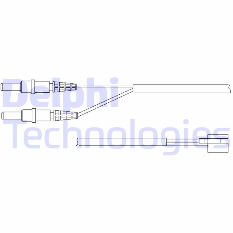 DELPHI LZ0147: Hoiatuskontakt, piduriklotside kulumine