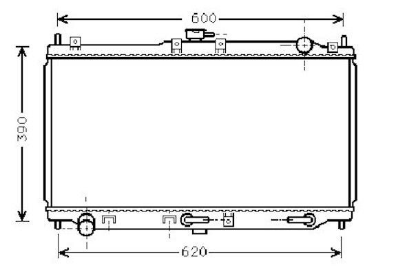 NPS M156A38: Radiator, racire motor