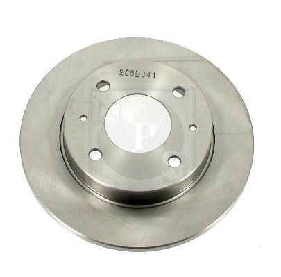 NPS M331I17: Disc de frână puntea spate, Ř: 250mm, plin, Ř: 250mm