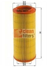 CLEAN FILTER MA1174: Õhufilter