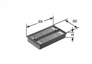 CLEAN FILTER MA3027: Õhufilter