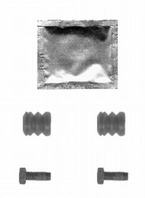 MINTEX MBA1301: Σετ βοηθ. εξαρτημάτων, τακάκια φρένων
