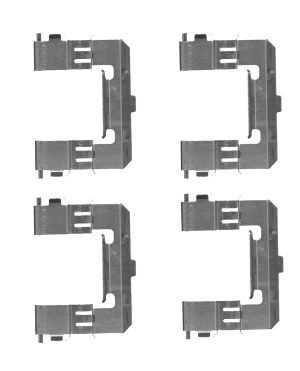 MINTEX MBA1715: Set accesorii, placute frana