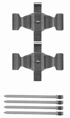 MINTEX MBA1804: Set accesorii, placute frana
