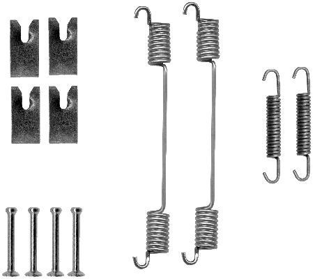 MINTEX MBA836: Lisakomplekt, Piduriklotsid