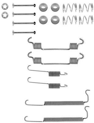 MINTEX MBA849: Lisakomplekt, Piduriklotsid