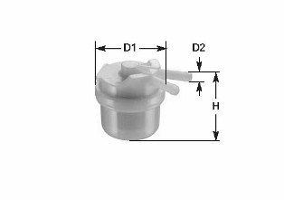 CLEAN FILTER MBNA1517: Filtro carburante
