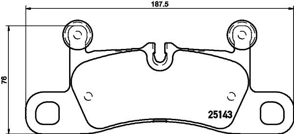 MINTEX MDB3251: Piduriklotsid vastukaaluga