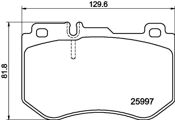 MINTEX MDB3705: Plăcuțe de frână