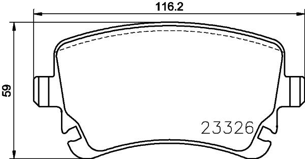MINTEX MDB3904: Piduriklotsid koos pidurisadula kruvidega