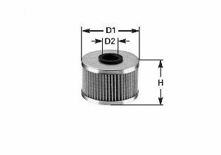CLEAN FILTER MG1651: Drivstoffilter