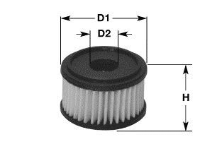CLEAN FILTER MG1676: Drivstoffilter