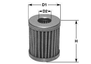 CLEAN FILTER MPG6008: Filtru combustibil