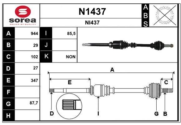 SNRA N1437: Planetara 944mm